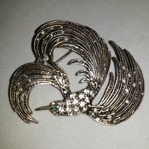 unbranded Jewelry - Vintage Marcasite Fancy Bird in flight Brooch unbranded Jewelry - Vintage Marcasite Fancy Bird in flight Brooch